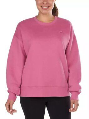 NEW, Champion Pink Crewneck Sweatshirt, Size Large